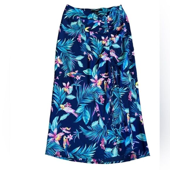 Forever 21 tropical maxi skirt size small - Picture 1 of 15